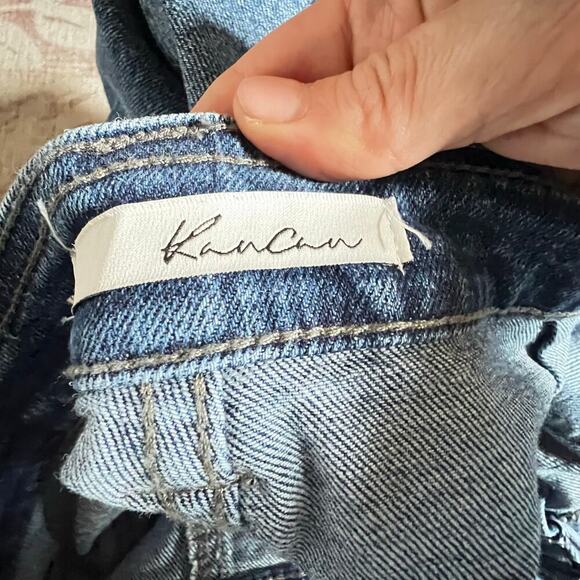 Kancan High rise cargo jeans size 11 - Picture 3 of 7